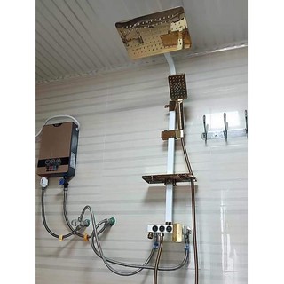 Sen Cây Tắm nóng lạnh Watel chất liệu Inox 304 kết hợp thân đồng 4 chức năng vòi hoa sen phun sơn tĩnh điện