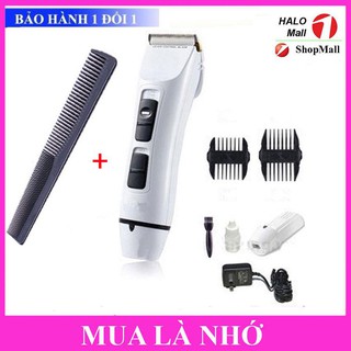 Tông đơ hớt tóc chuyên nghiệp codos t6 pin trâu tặng kèm lược cắt tóc