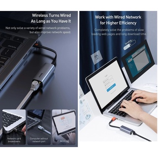 [USB sang cổng mạng LAN] Baseus USB A GIGABIT LAN ADAPTER