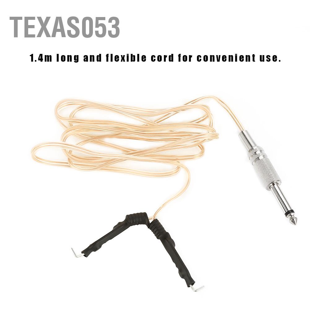 Hàng Sẵn Dây kẹp hình xăm mềm silicon cho máy xăm hình điện【Texas053】
