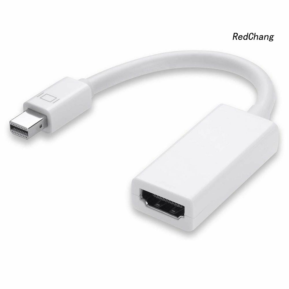 -SPQ- Thunder-Bolt Mini DisplayPort DP to HDMI Cable Adapter for iMac Macbook Pro Air