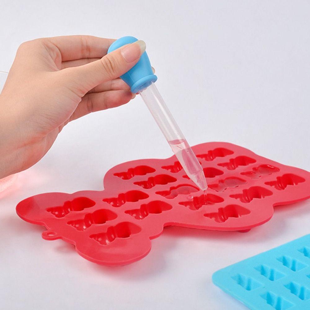 Khuôn Silicone Làm Bánh Hình Gấu Gummy Đáng Yêu