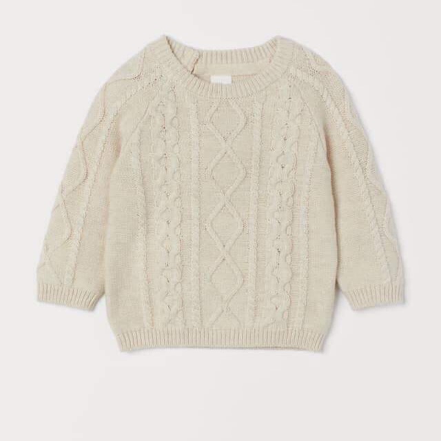 Áo len vặn thừng size 6-9m