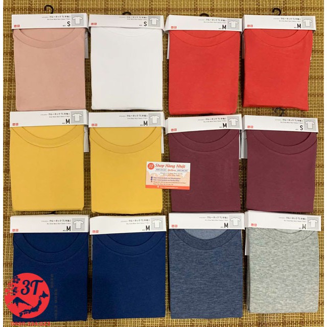 Áo phông nam Tshirt Uniqlo - Nhật Bản