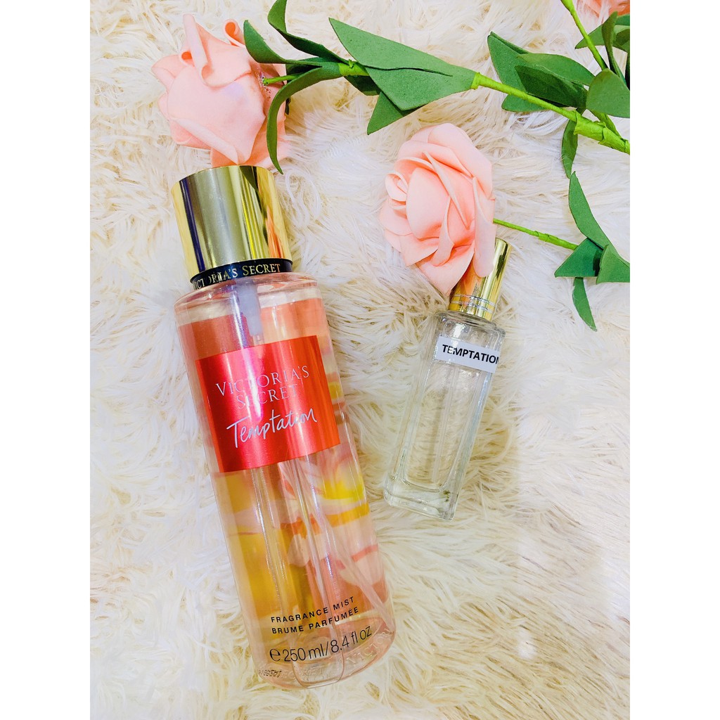 { 20 ml } Xịt toàn thân body mist VICTORIA’S SECRET Temptation