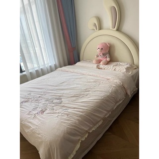 Bộ chăn ga gối Cotton Lụa 60S Trend Teddy Bear 🐻