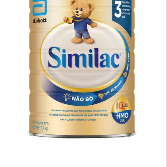 Sữa bột similac 3 , 1.7kg date mới