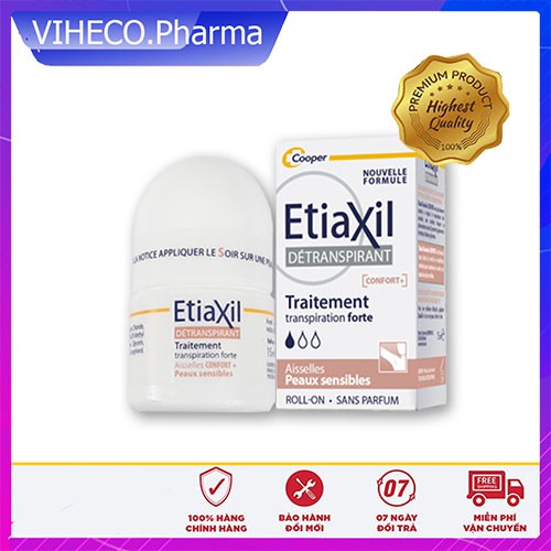 ️ Lăn Khử Mùi Ngăn Mồ Hôi Hiệu Quả Etiaxil 15ml