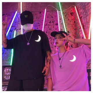 Áo thun Stee Phản quang Moon Unisex