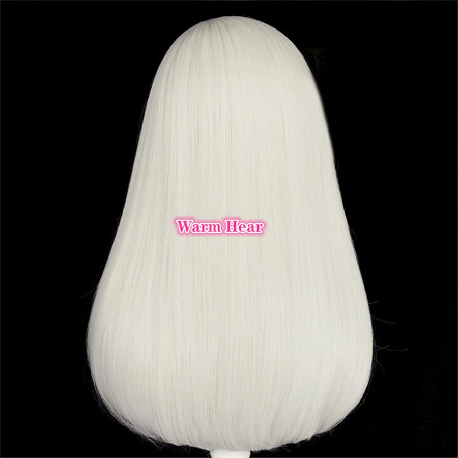Bộ Tóc Giả Dài Màu Trắng Sữa Chịu Nhiệt Hóa Trang Nhân Vật Haruchiyo Trong Tokyo Revengers Sanzu Haruchiyo