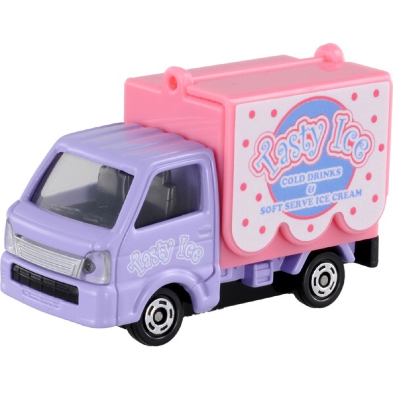Xe mô hình tomica mẫu xe tải Suzuki No 57 bán kem - Màu hồng tím - Có hộp