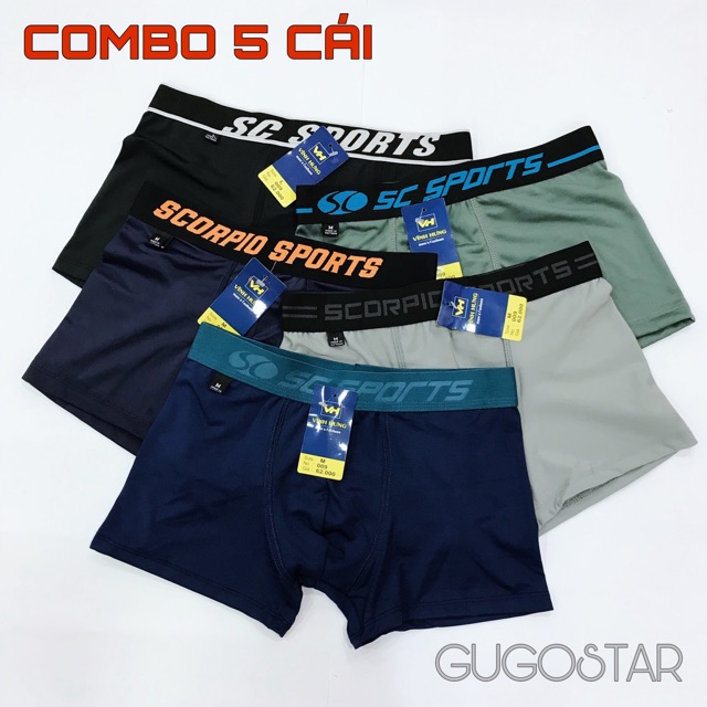 Combo 5 Chiếc Quần Lót ĐAI CHỮ G339