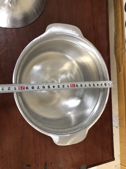 Thố gang, Nồi gang 1.5 lít - đường kính 21cm doa bóng, hàng dày