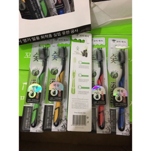 Bàn Chải Đánh Răng ❤️𝑭𝒓𝒆𝒆𝒔𝒉𝒊𝒑❤️ Bàn chải đánh răng Bossi Hàn Quốc Loại 1 mã 921, check được mã vạch hàng chuẩn h