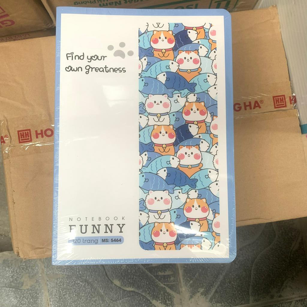 Vở FUNNY 120 trang 5464 - BÁN LẺ