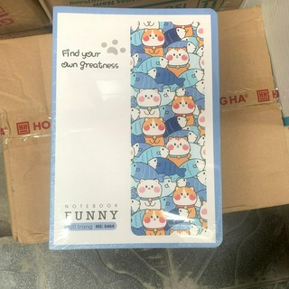 [Bán Lẻ] Vở KN Funny 80 Trang 5457 Dòng Kẻ Ngang