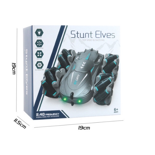 Ô tô điều khiển từ xa Stunt Elves xoay 360 độ