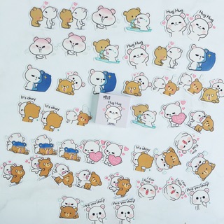 STICKER “ HUG HUG- 45pcs/box