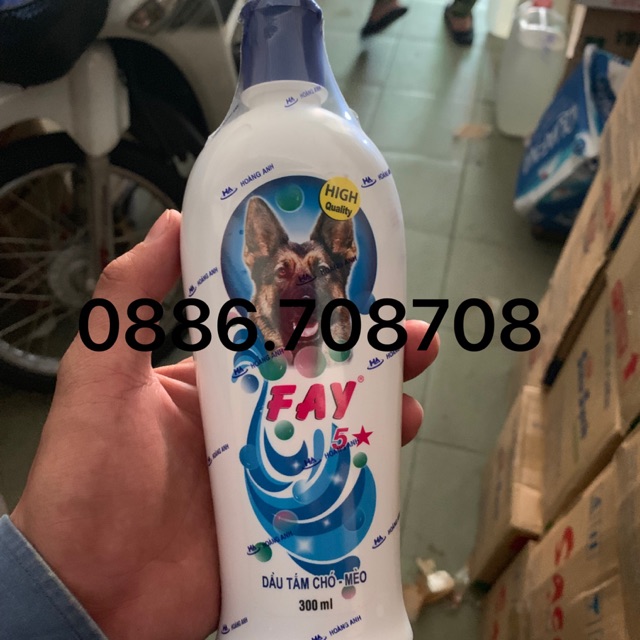 Dầu tắm chó Fay 5* 300ml