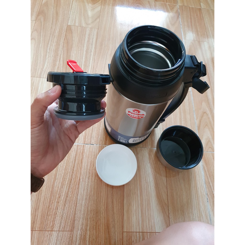 Bình Giữ Nhiệt Nhật 1.96 lít - PEACOCK AXT 2001