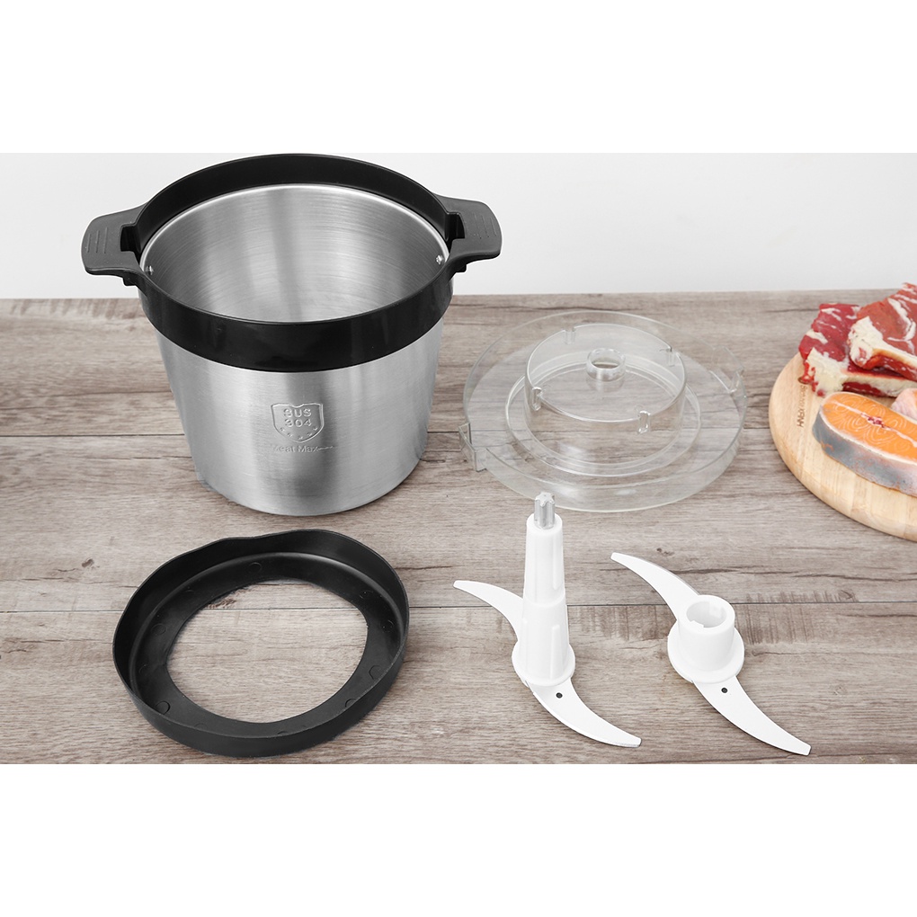 Máy xay thịt 6L 1200W siêu mạnh xay giò chả, cua đồng