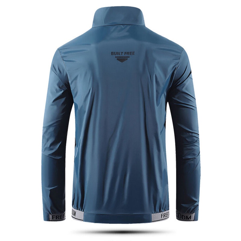 Áo Khoác Chống Nắng Bằng Lụa Nhẹ Thoáng Khí Thời Trang Mùa Hè Cho Nam