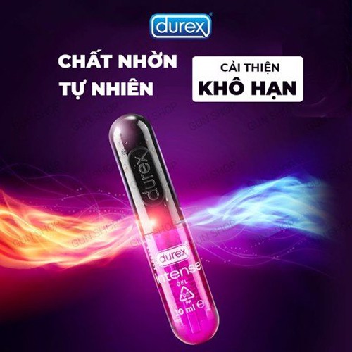 Gel Bôi Trơn Durex Intense tăng khoái cảm cho nữ