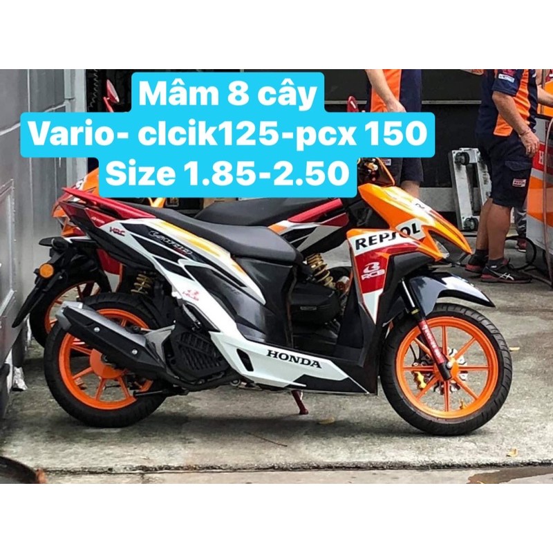 Vành Mâm RCB VARIO CLICK EX135 EX155 RAIDER SATRIA SIRIUS NVX155 chính hãng