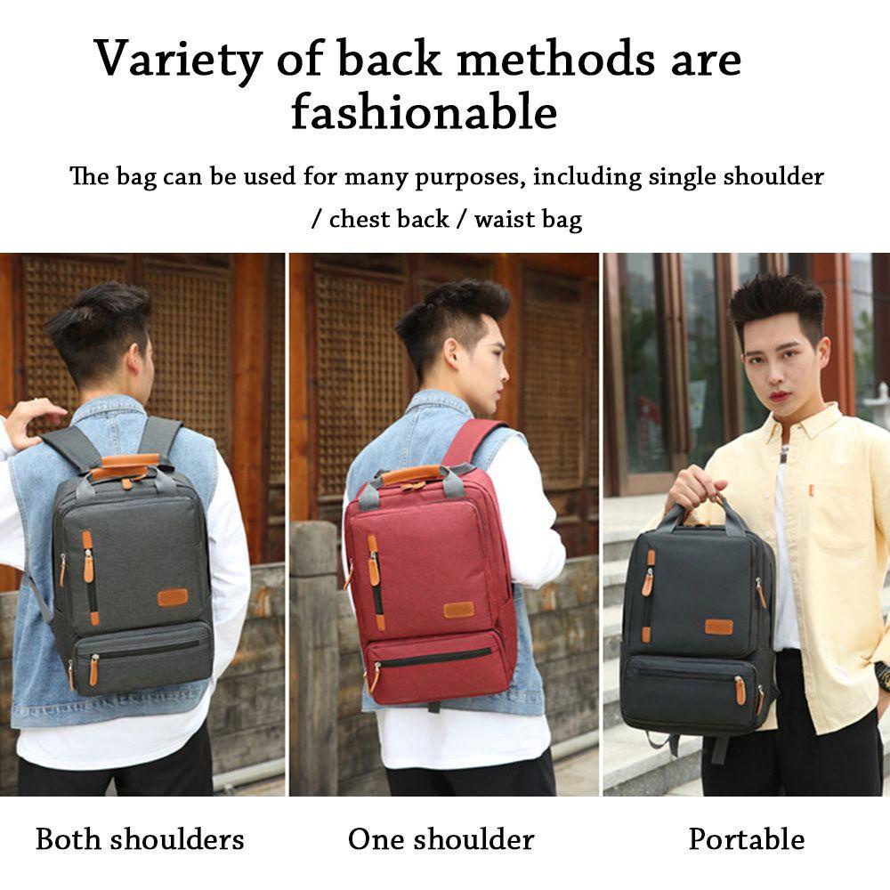 Set 3 Ba Lô Túi Ví Đa Năng Sức Chứa Lớn Cho Nam Và Nữ