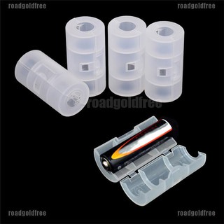 4pcs AA to C Pop Battery Cover Converter Box Adaptor Adapter Case Shell Holder