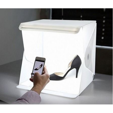 HỘP ĐÈN LED CHỤP HÌNH SẢN PHẨM, dụng cụ chụp ảnh hàng hóa đăng bán online, led lighting box for product photograph