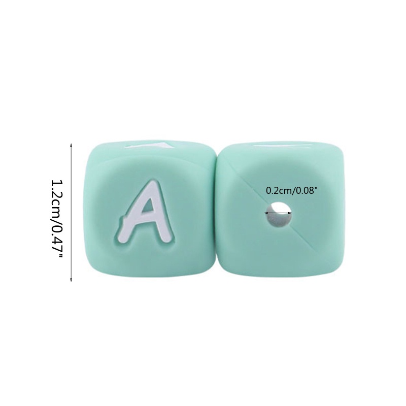 Bộ Hạt Silicone Xỏ Vòng Tay / Vòng cổ Thủ Công Dành Cho Mẹ Bỉm Sữa