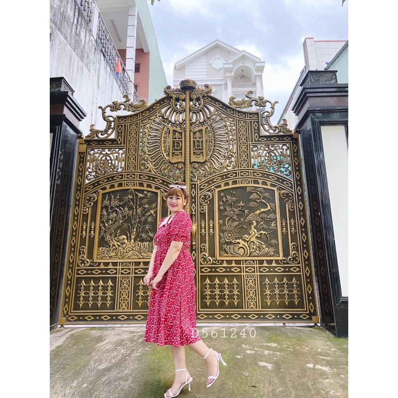 #BIGSIZE ĐẦM HOA CỔ BÈO TIỂU THƯ | BigBuy360 - bigbuy360.vn