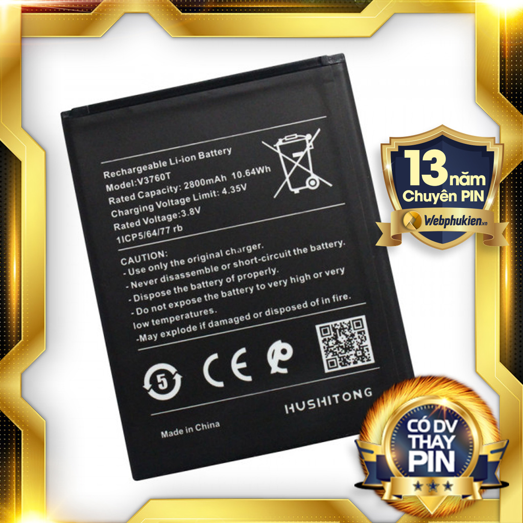 Pin Zin cho Nokia C2 V3760T - 2800mAh