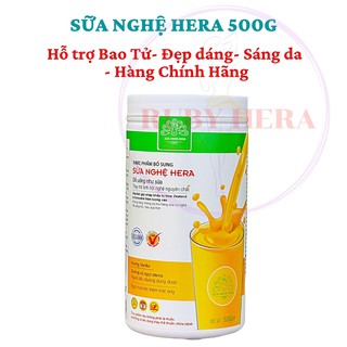 Sữa Nghệ HERA N03 Đẹp Dáng -  Đẹp Da - Hỗ Trợ Đau Dạ Dày - Tốt Cho Mẹ Sau Sinh (HỘP 500GRAM)