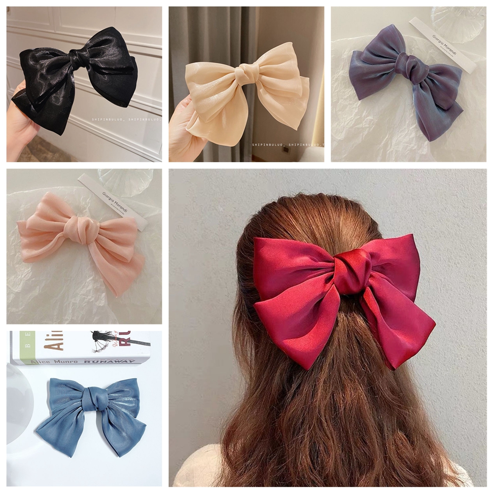 Kẹp Tóc Nơ Xinh Xắn Cho Bé Gái