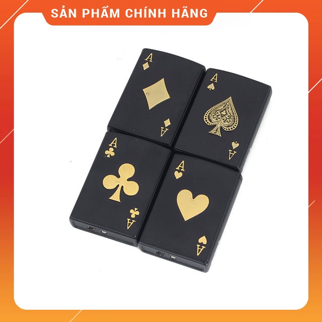 Dụng Cụ Mồi Bếp Cồn 𝓑𝓪̣̂𝓽 𝓛𝓾̛̉𝓪 kh.....ò Gas Hình Lá Bài WM0078A Chất Liệu Kim Loại - Nhiều Hình