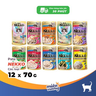 Pate cho mèo các loại Nekko