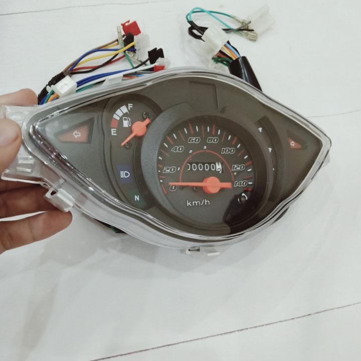 Đồng hồ xe Wave RS, Alpha LỚN cao cấp với thiết kế đủ tính năng như zin lắp đặt dễ dàng  ptxm cho troi