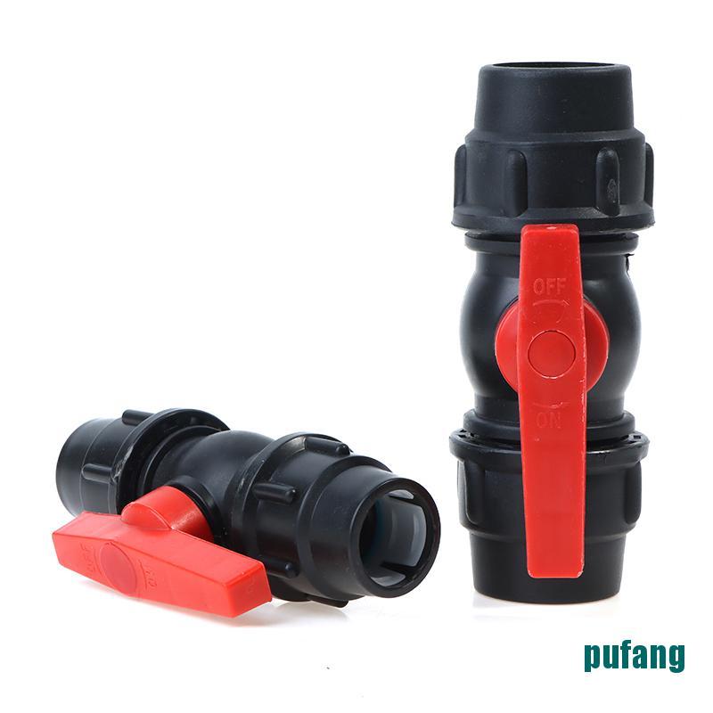 Van Nối Ống Nước Bằng Nhựa Pe 20 / 25 / 32mm Chuyên Dụng