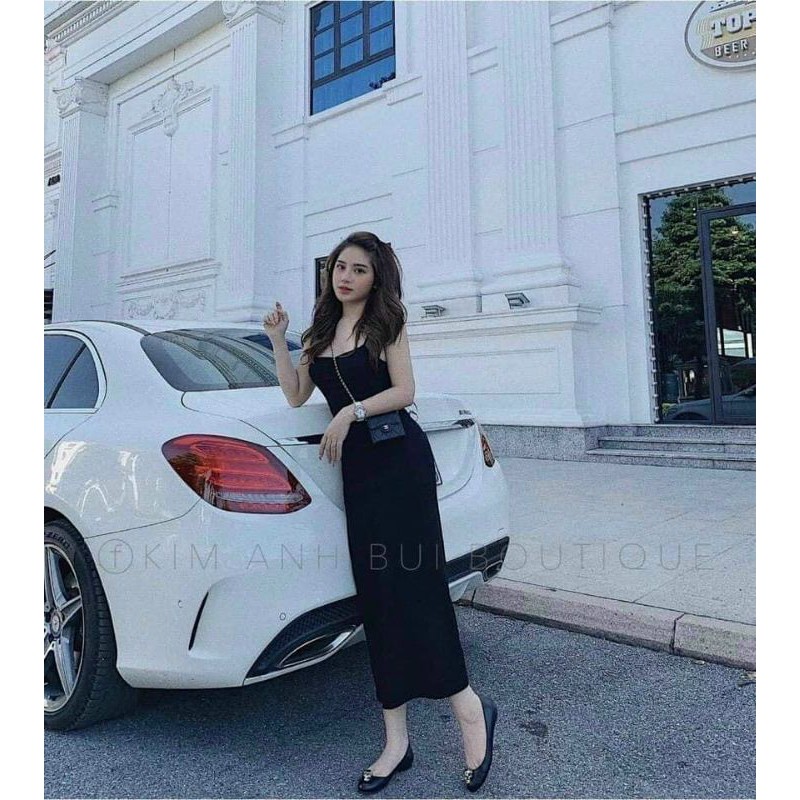 Váy 2 dây dài 1m1