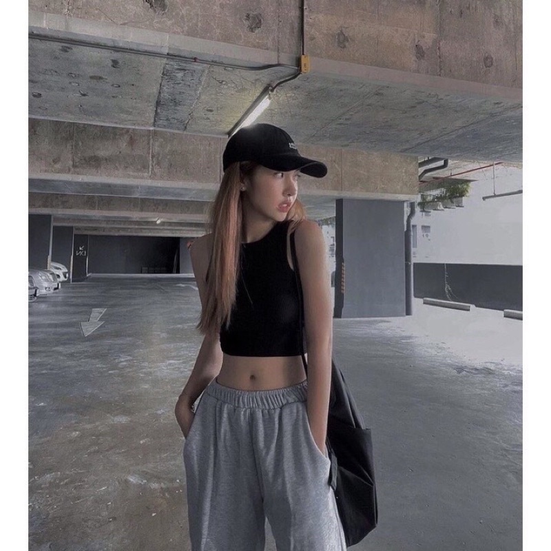 Áo ba lỗ ngược croptop alohashop91