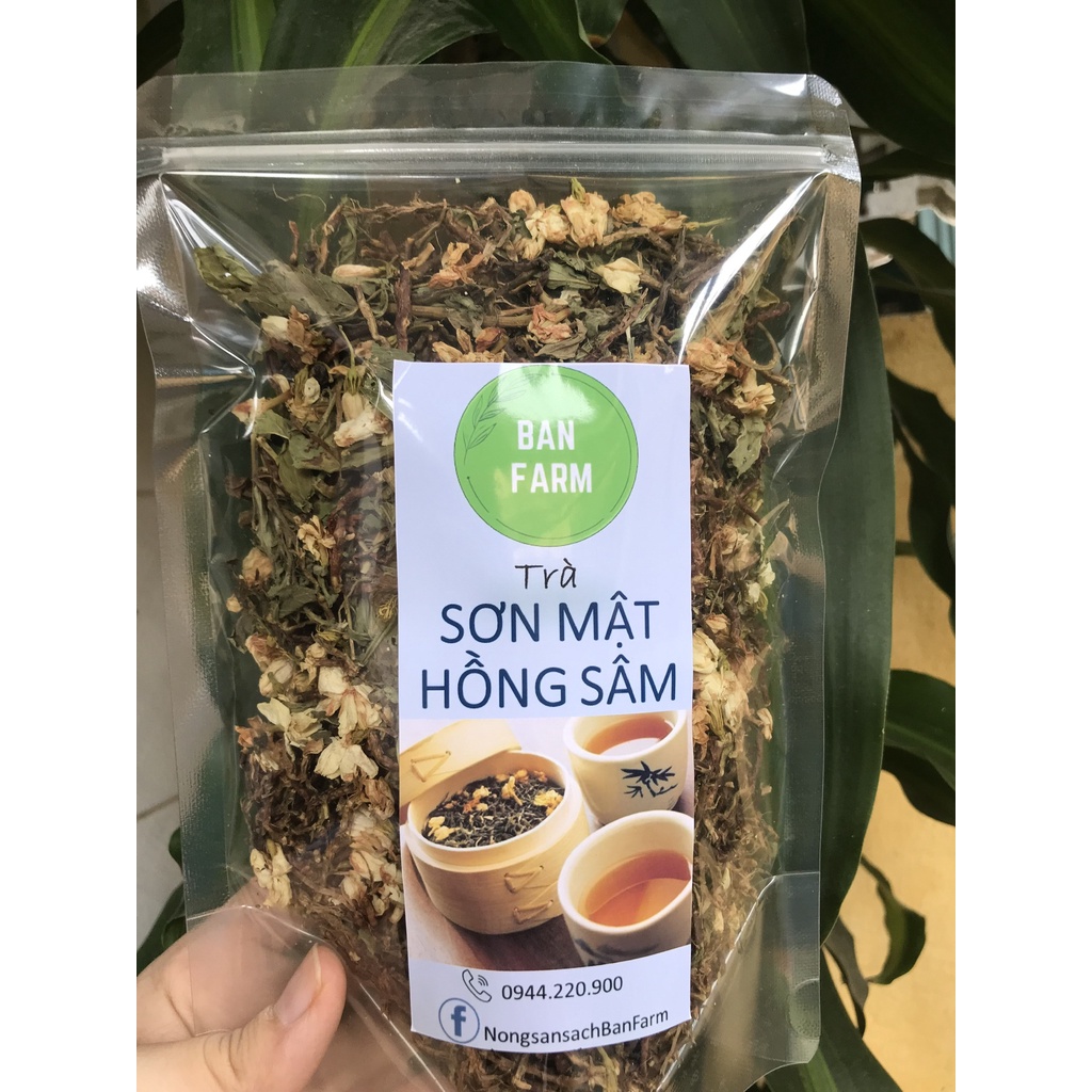 Trà sơn mật hồng sâm LOẠI 1 - gói 1kg