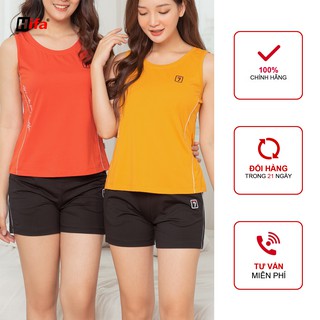 Bộ đồ nữ, Bộ đồ ngủ sát nách, quần đùi 100% cotton thoáng mát, co giãn thoải mái Hifa Hoàng Hiền- D19