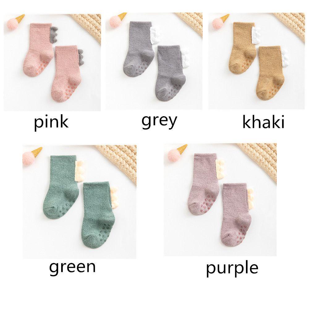 MIHAN1 Vớ Ngủ Dày Dặn Ấm Áp Kiểu Hoạt Hình Đáng Yêu Cho Bé Sơ Sinh