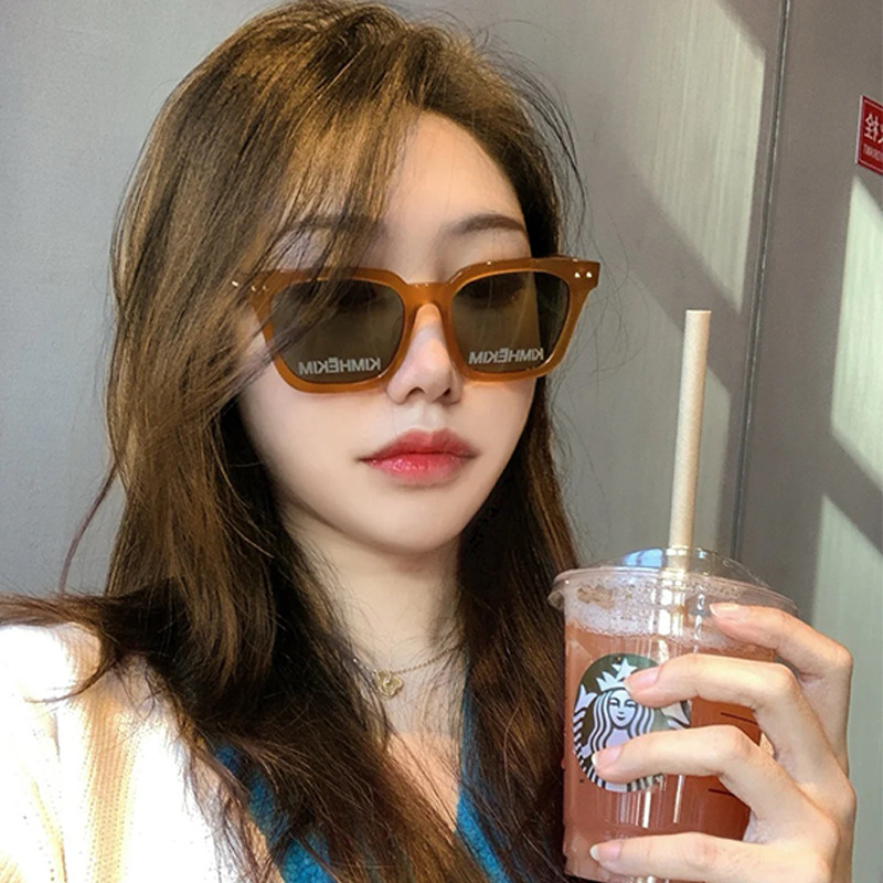 Kính mát màu sắc ngọt ngào phong cách Ulzzang Hàn Quốc cho nam và nữ