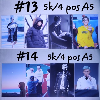 (Có sẵn) Sale poster A5 RM BTS