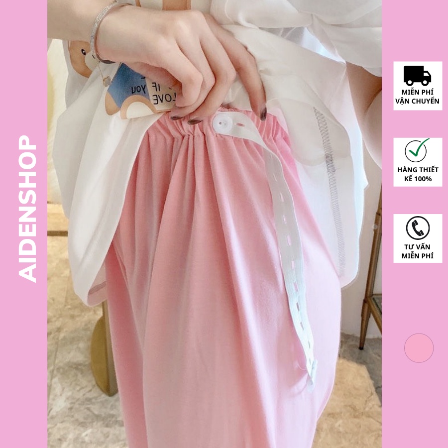Bộ đồ bầu dễ thương sau sinh Aidenshop đồ bộ sau sinh mặc nhà