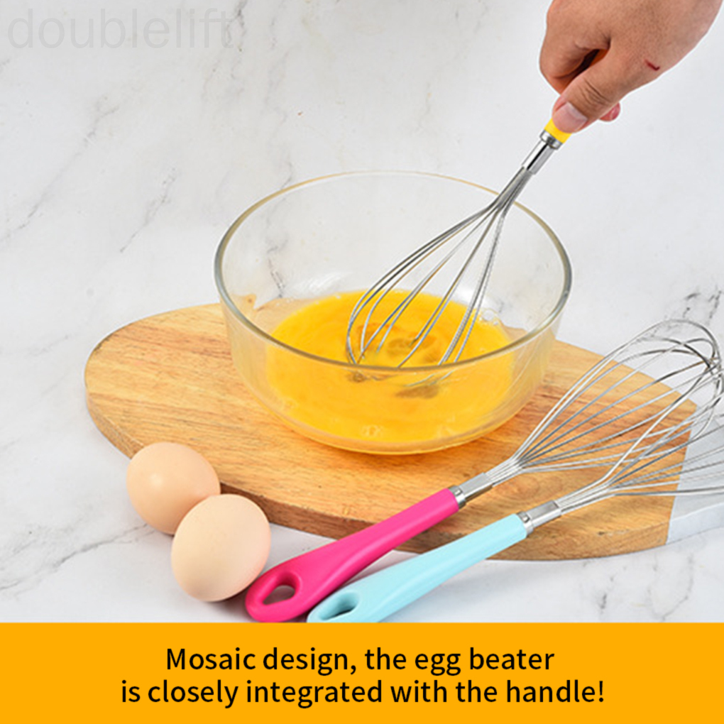 Dụng cụ đánh trứng làm từ thép không gỉ tiện lợi cho nhà bếp