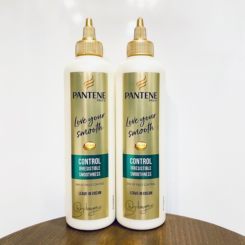 Kem dưỡng tóc Pantene Pro-V Love your smooth leave in cream cấp ẩm, giảm chẻ ngọn, vào nếp, tóc mềm suôn mượt thơm thẳng